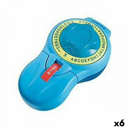 Dymo Junior etiketmaskine - AZ, pakke med 6