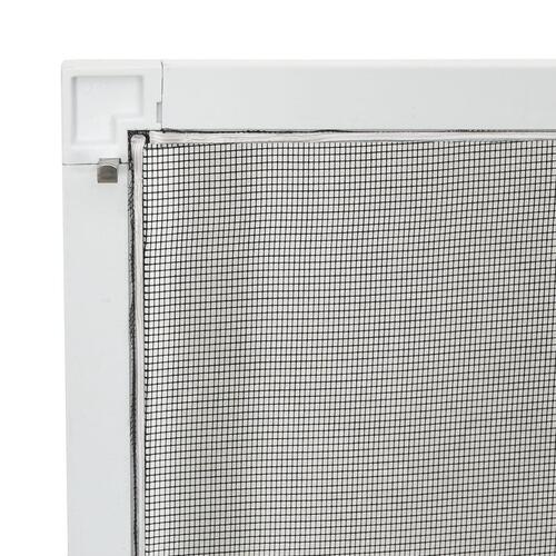 Insektnet til vinduer 80x120 cm hvid
