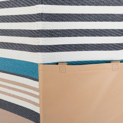 Strandhåndklæde Chios Beige polypropylen 90 x 180 cm