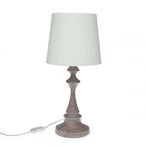 Versa Gene bordlampe - sølv, 23 × 49 cm, metal