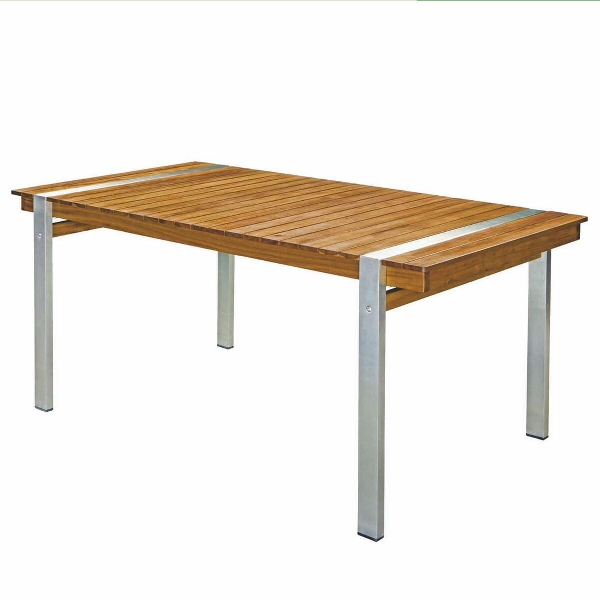 Spisebord Norah 220 100 Træ Rustfrit Stål