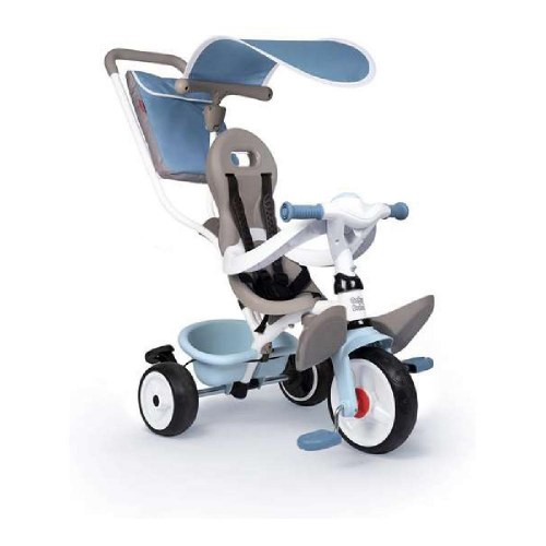 Smoby trehjulet cykel 3-i-1 Balade Plus - blå (68 × 52 × 101 cm)