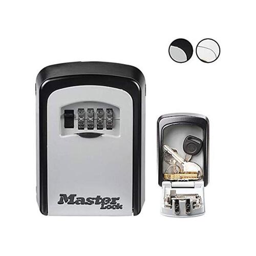 Nøgleskab Master Lock 5401EURD Metal Sort/Grå 8 x 3 x 12 cm