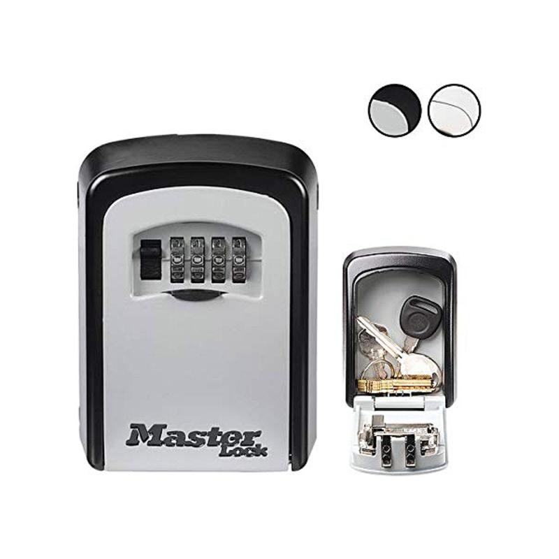 Nøgleskab Master Lock 5401EURD Metal Sort/Grå 8 x 3 x 12 cm