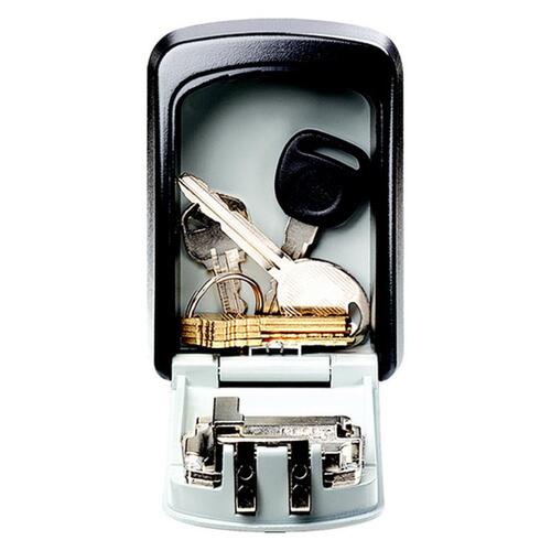 Nøgleskab Master Lock 5401EURD Metal Sort/Grå 8 x 3 x 12 cm