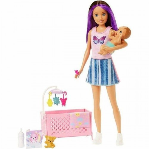 Barbie Dukke - Sleepy Baby legesæt med babydukke