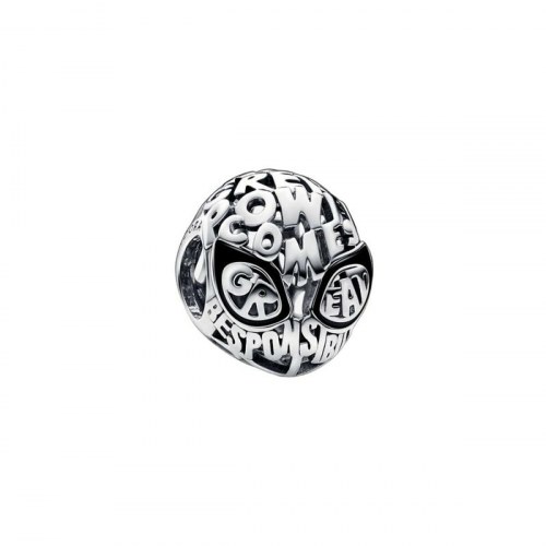 Pandora charm - Spider-Man Mask i sterling sølv