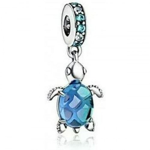 Pandora charm - Murano Glass Sea Turtle, sterling sølv 925