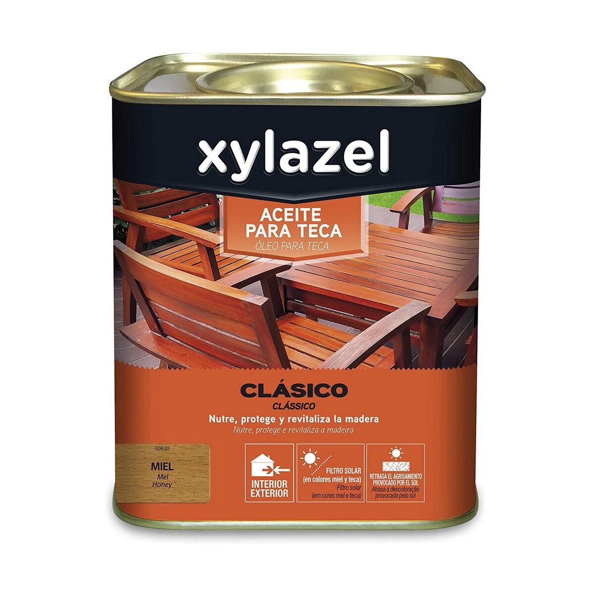 Teakolie Xylazel Classic Honning 750 Mat