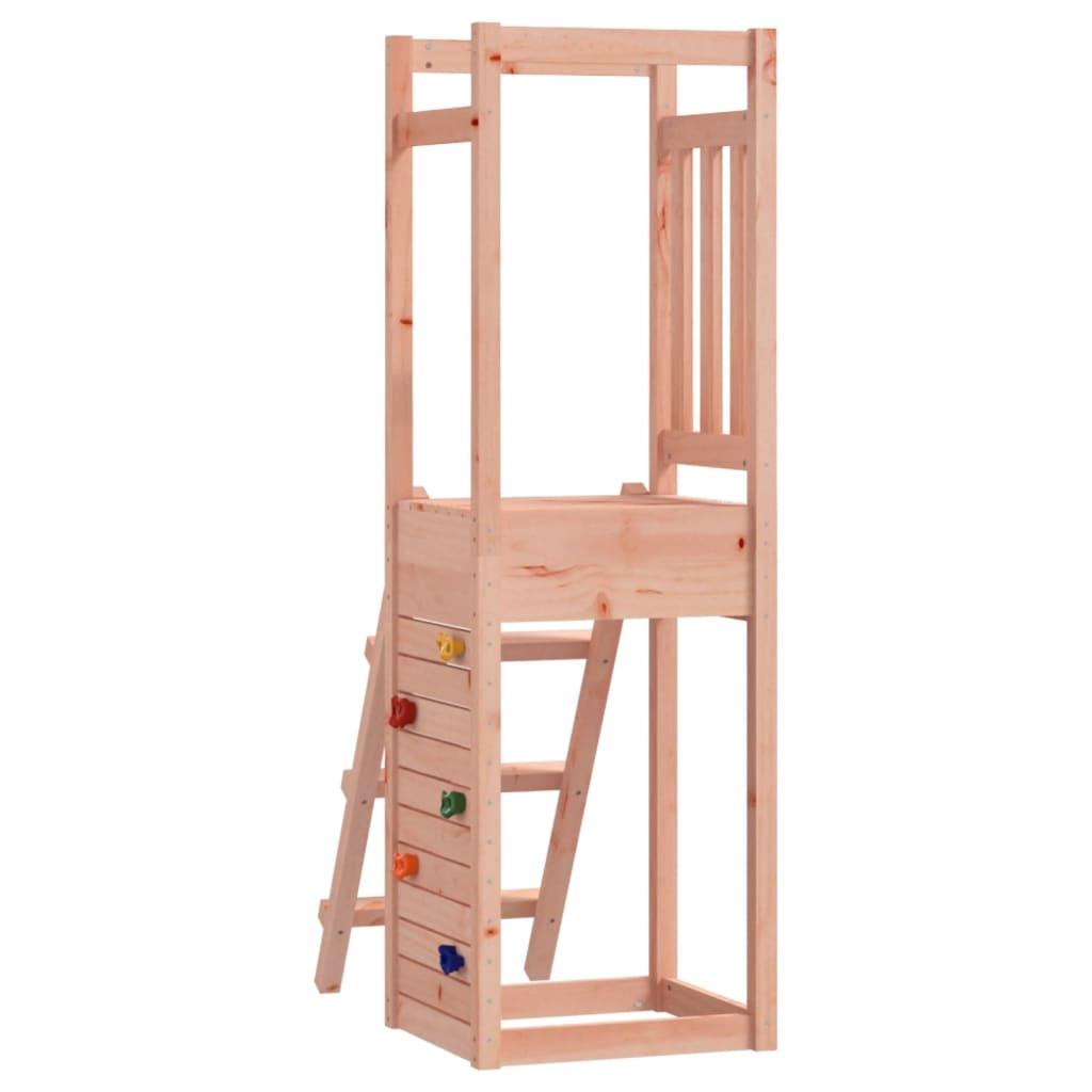 Legetårn 53x46,5x169 cm massivt douglasgran