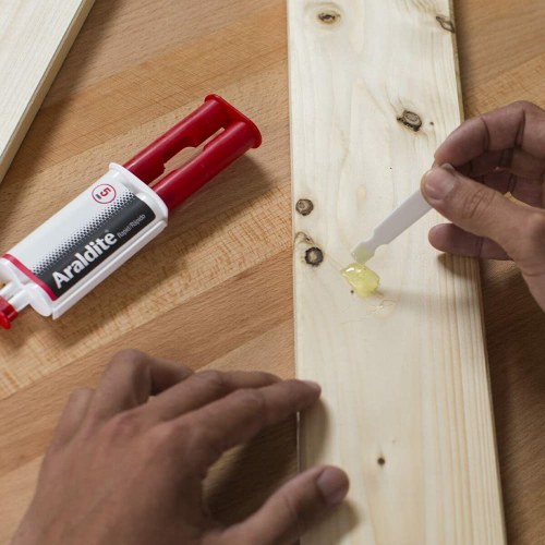 Epoxy klæbemiddel Ceys Araldite Hurtig - dobbelt sprøjte, 24 ml (2 dele)