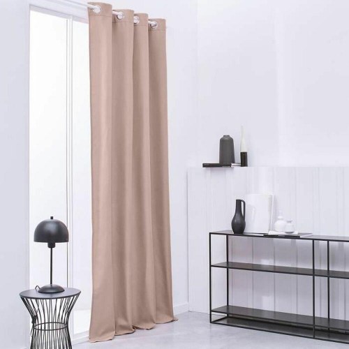 Gardin med ringe TODAY Essential - termisk isolering, lyserød 140 × 240 cm