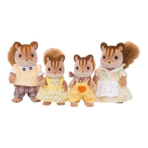 Dukker Sylvanian Families 4172 Family Ecureuil Roux