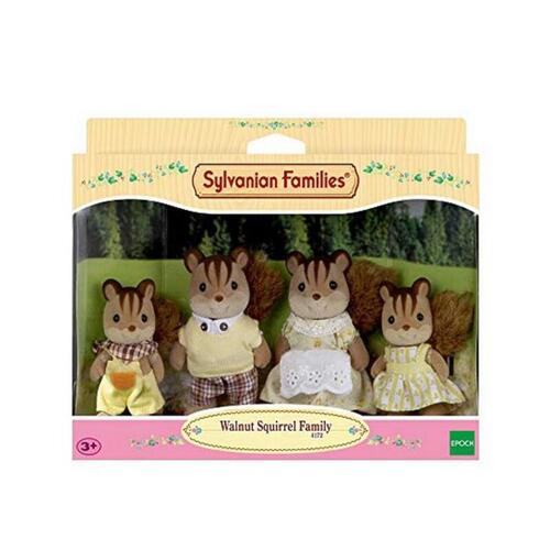 Dukker Sylvanian Families 4172 Family Ecureuil Roux