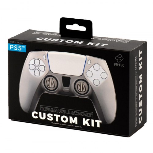 PS5 etui FR-TEC - silikone cover i grå