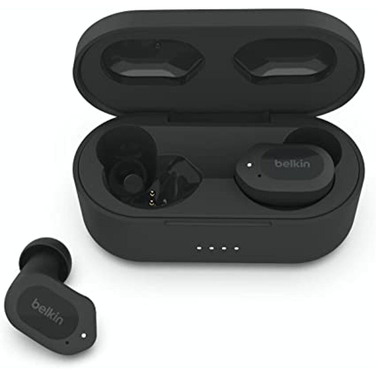 Trådløse Hovedtelefoner Belkin Auc005btbk Sort