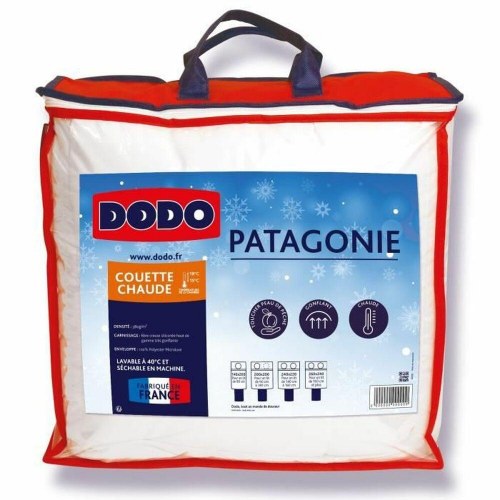 Dyne dobbelt DODO Patagonia 240×260 cm - hvid, 380 g/m²