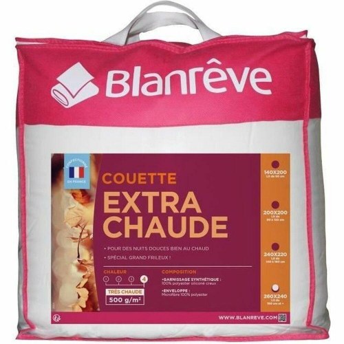Dyne dobbeltseng Blanreve - hvid 240 x 260 cm, 500 g/m²
