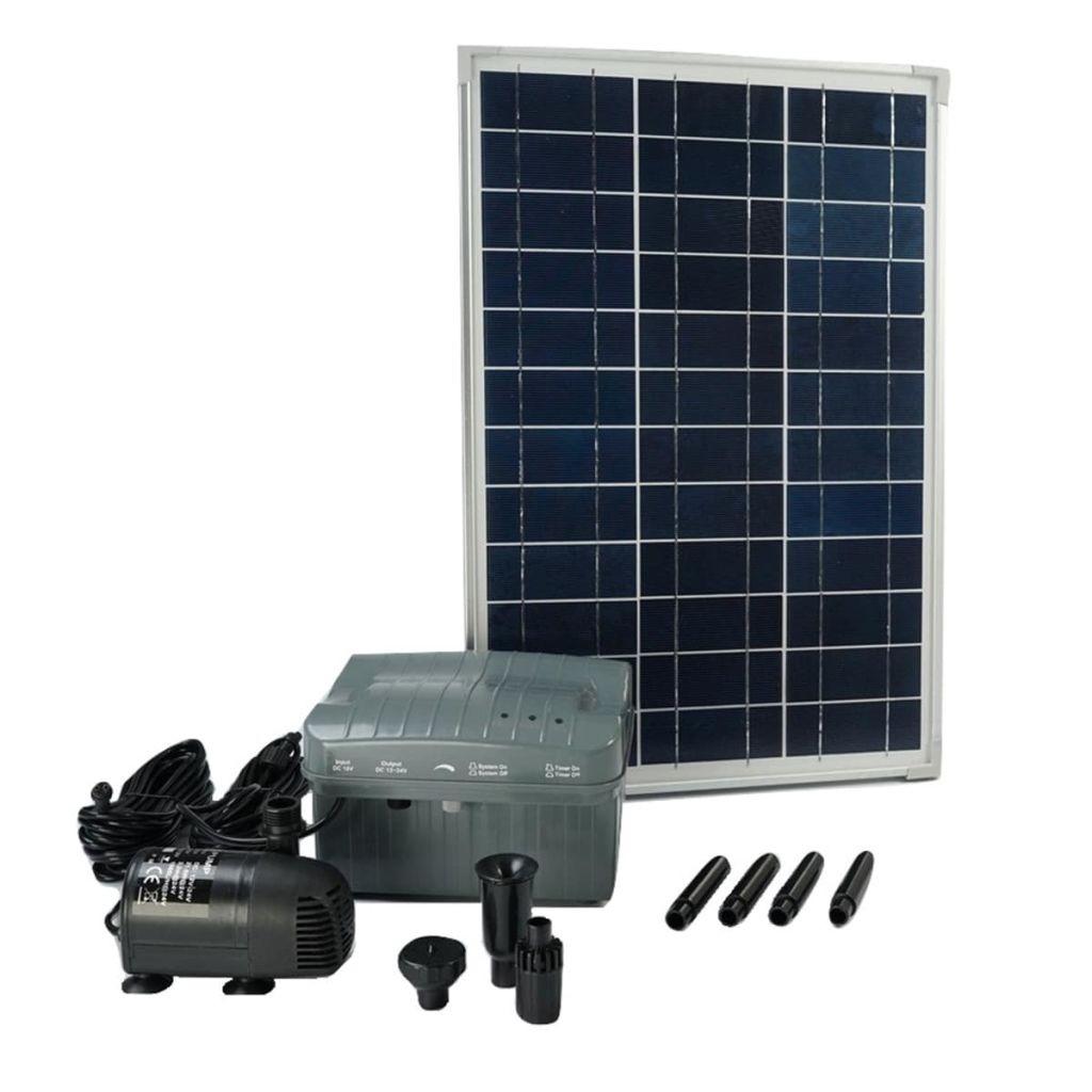 SolarMax 1000 sæt med solcellepanel, pumpe og batteri 1351182