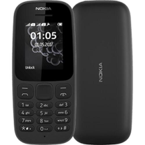 Mobiltelefon Nokia 105SS Sort 1,8"
