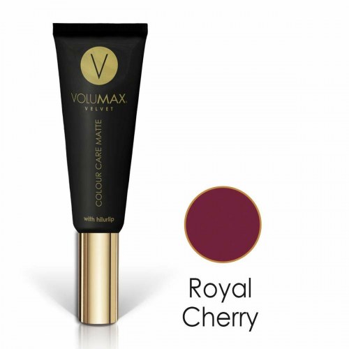 Læbepomade med farve Volumax Velvet - Royal Cherry, mat 7,5 ml