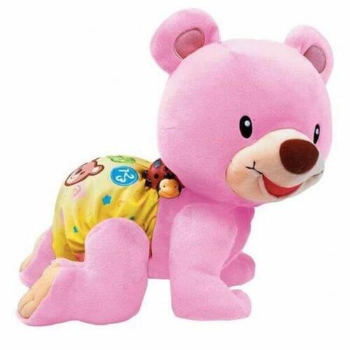 Bamse Vtech Baby Bear, 1,2,3 Follow Me Musical Pink (FR)