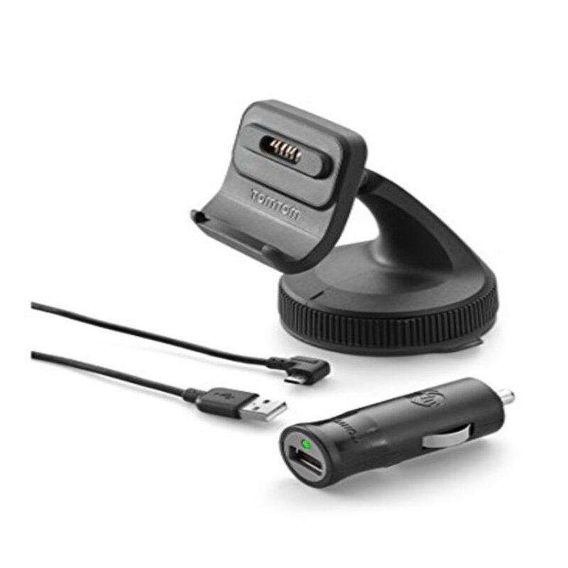 Bilholder TomTom - aktiv holder, sort