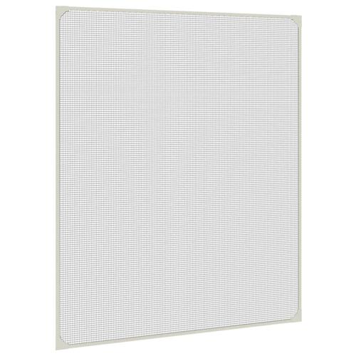 Magnetisk insektnet til vinduer 100x120 cm hvid