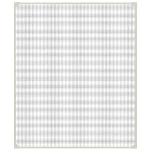 Magnetisk insektnet til vinduer 100x120 cm hvid