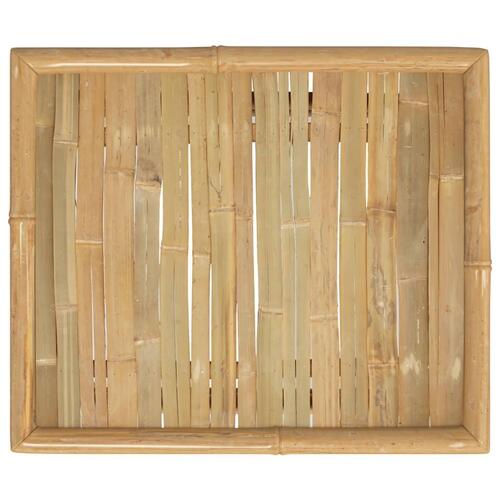 Havebord 65x55x30 cm bambus