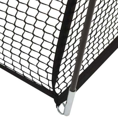 Batting cage net til baseball 600x400x250 cm polyester sort