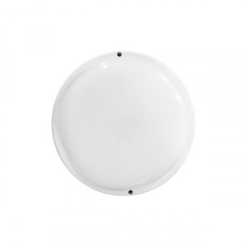 EDM LED vægarmatur, cirkulær 20,8 cm - 18 W, 1.820 lm, 6.400 K, hvid (IP44)