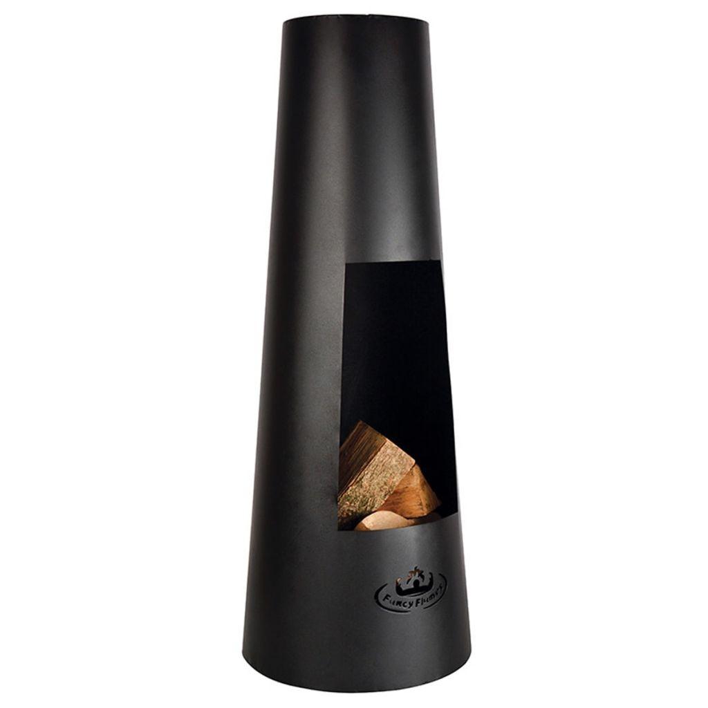 Esschert Design terrassevarmer FF214 af metal, rund