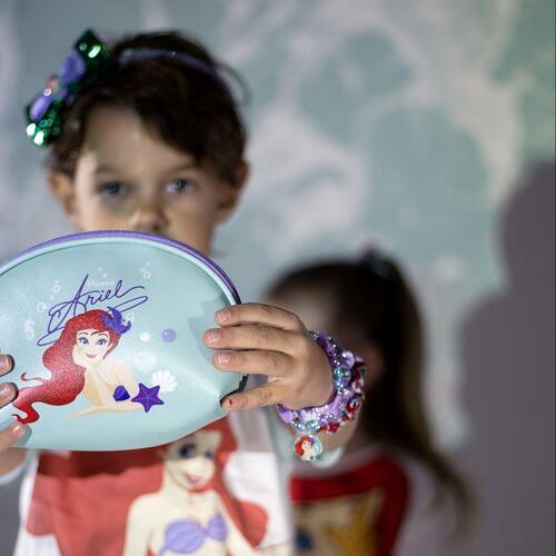 Rejsetoilettaske Princesses Disney Turkisblå 20 x 13 x 6 cm