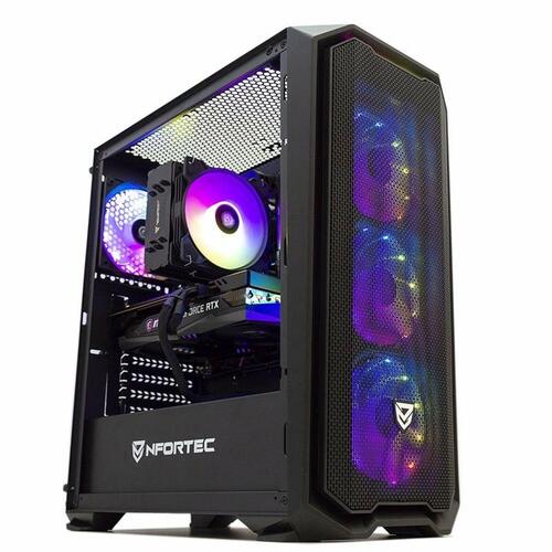 Desktop pc PcCom Silver AMD Ryzen 5 5600X 480 GB SSD + 1 TB HDD 16 GB RAM