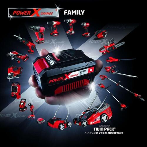 Einhell batteri, 18 V, 4 Ah, Power-X-Change
