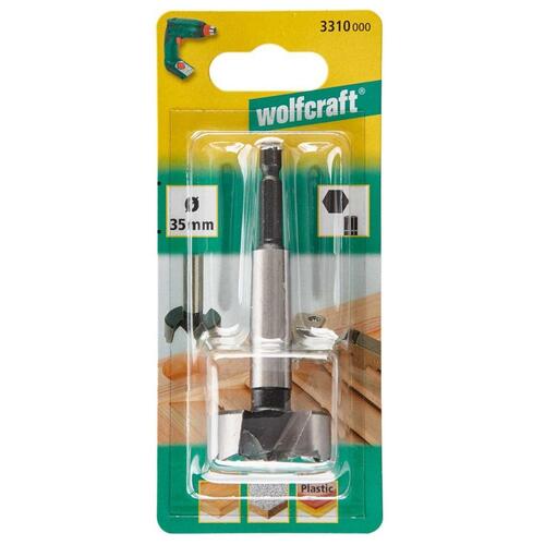 Wolfcraft forstnerbor stål 3310000