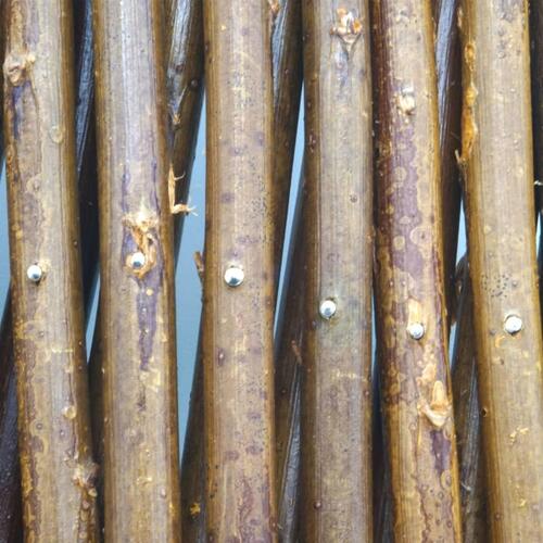 espalier 30x180 cm naturligt piletræ brun