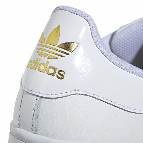 Sportssneakers til damer Adidas Superstar Bold Hvid 40 2/3
