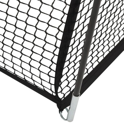 Batting cage net til baseball 500x400x250 cm polyester sort