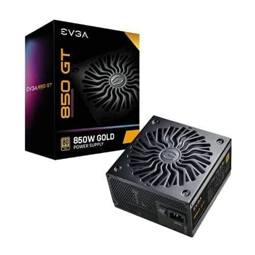 Strømforsyning Evga SuperNOVA 850 GT 850 W modulær 130 W 80 Plus Gold