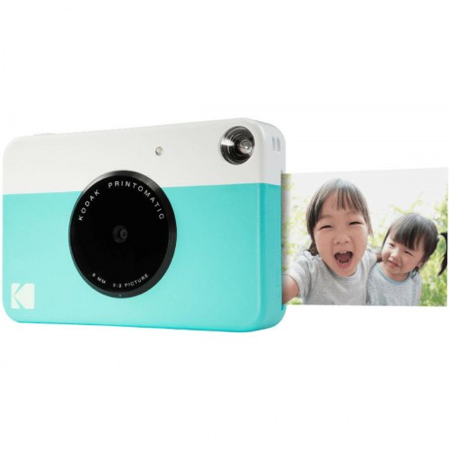 Kodak Printomatic digitalkamera med instant print - blå/hvid
