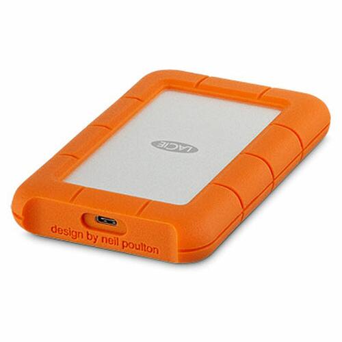 Ekstern harddisk LaCie Rugged USB-C 4TB 4 TB HDD