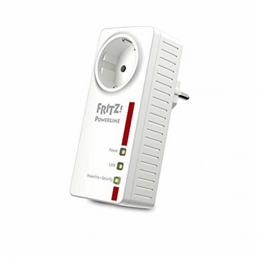 Fritz! Powerline 1220E - gigabit powerline adapter med stikdåse
