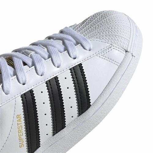 Sportssko til børn Adidas Superstar Hvid 37 1/3