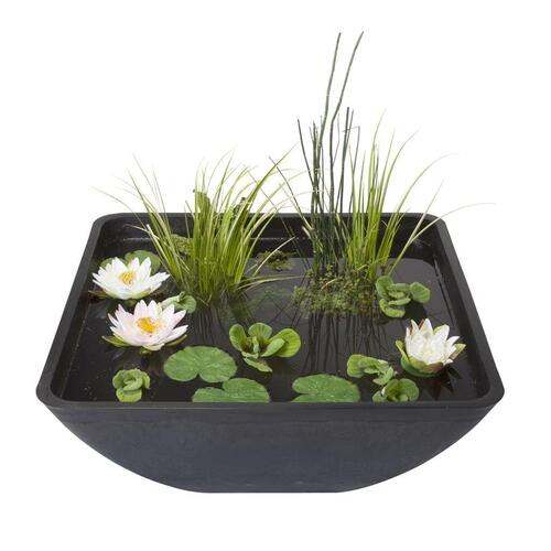 Velda springvandsbassin kvadratisk 75 x 75 x 35 cm 123516