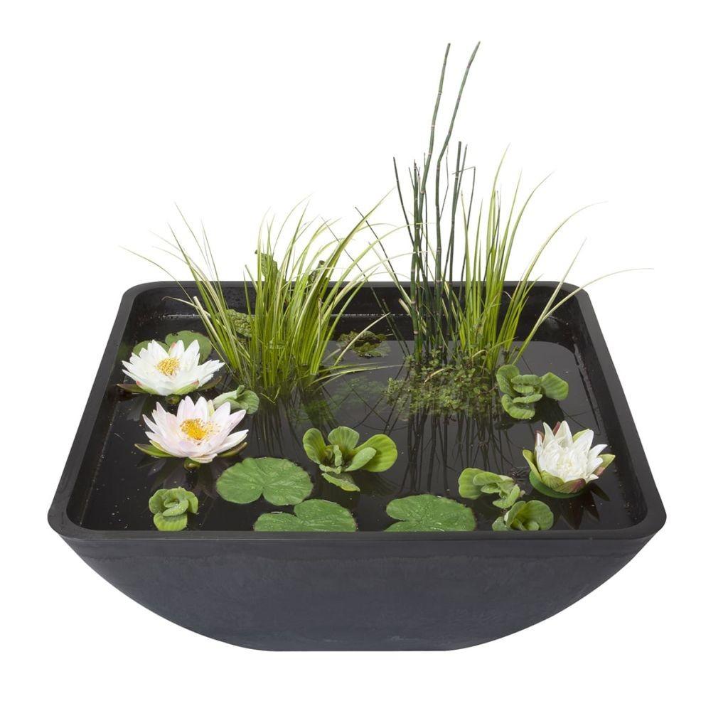 Velda springvandsbassin kvadratisk 75 x 75 x 35 cm 123516