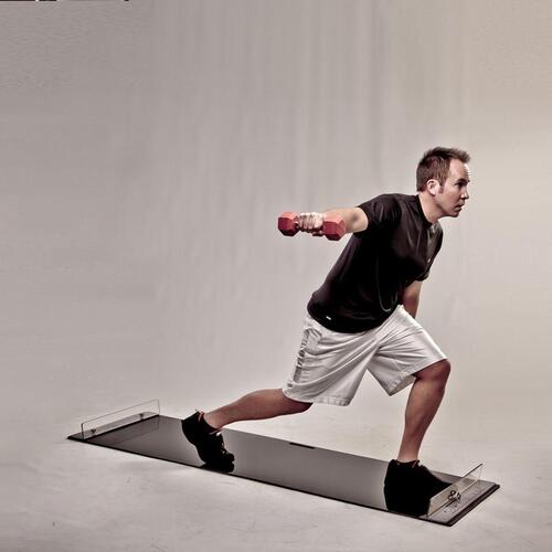 Obsidian Slide Board Pro med sorte støvler OBS002
