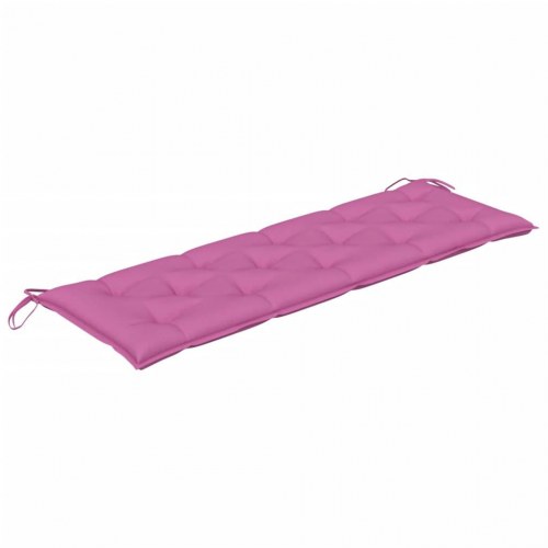 Hynde til havebænk 150 × 50 × 7 cm i oxfordstof - pink