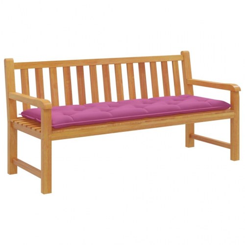 Hynde til havebænk 150 × 50 × 7 cm i oxfordstof - pink